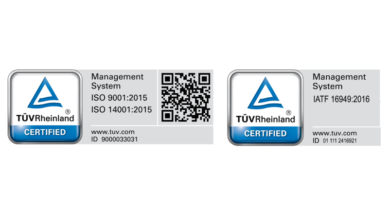 Ajusa certifications